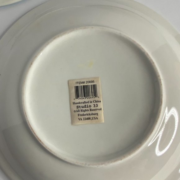 Easter Plates Rabbits Set of 3 - Picture 6 of 7